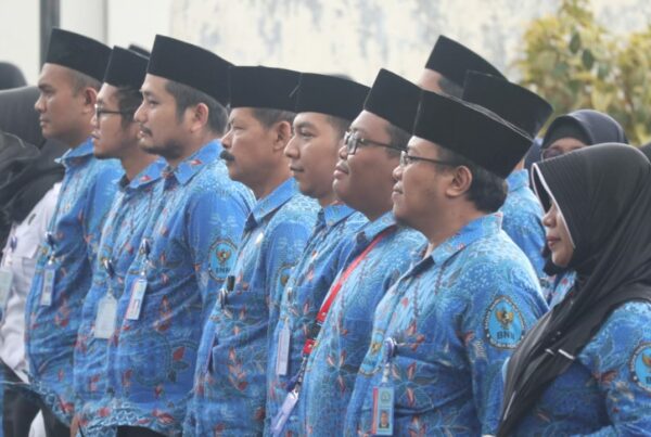 Dalam Memperingati Hari IBU ke 91 Tahun 2019, BNN Kota Yogyakarta menghadiri Upacara di BNN Provinsi DIY, 23/12/2019